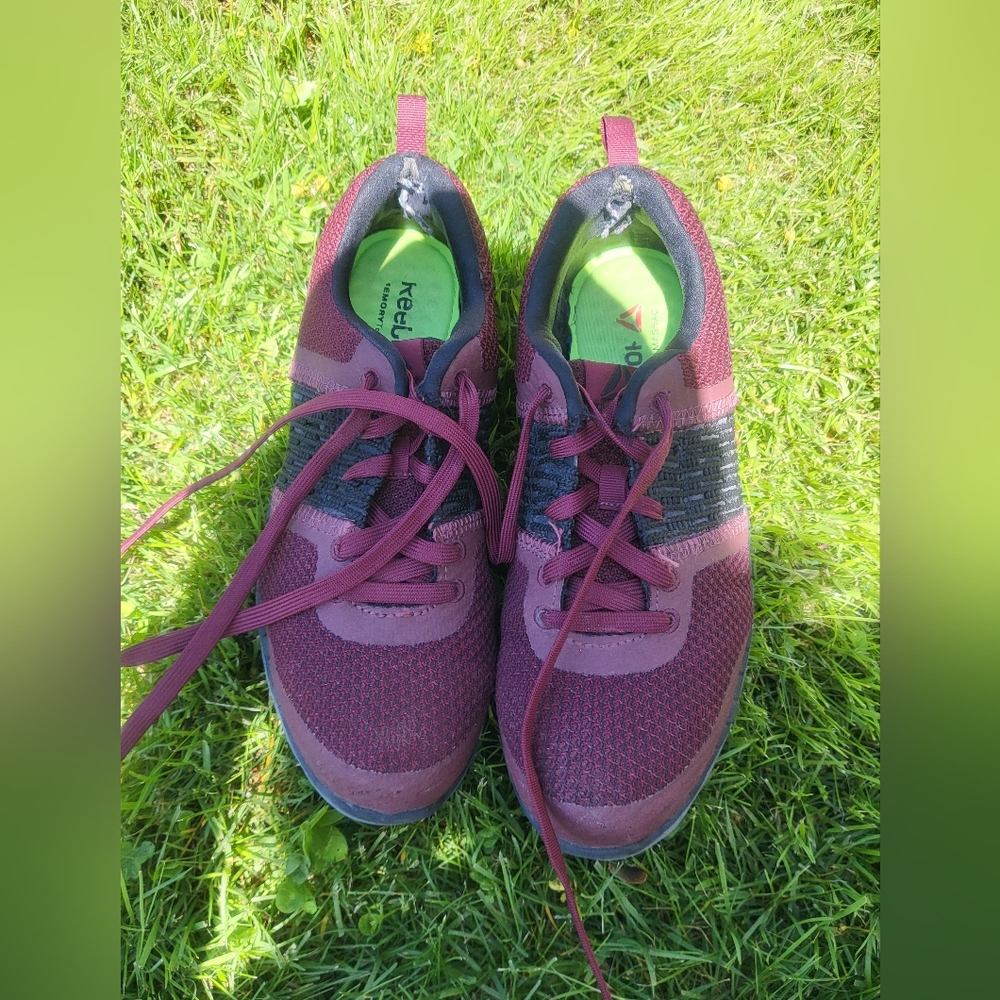 Reebok Steel Toe Womens 8.5 Print Tix